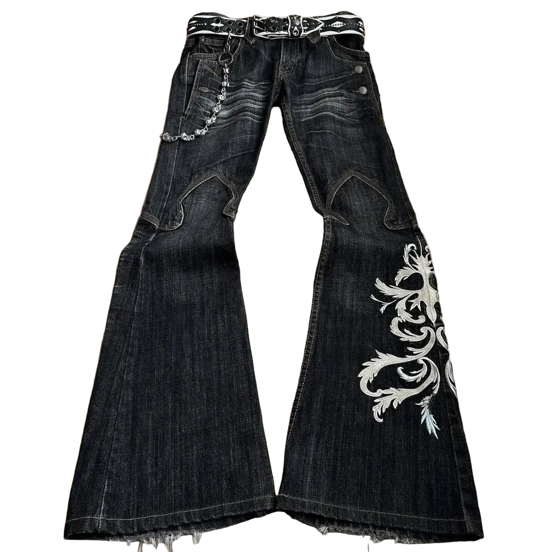 Harajuku Embroidered Jeans