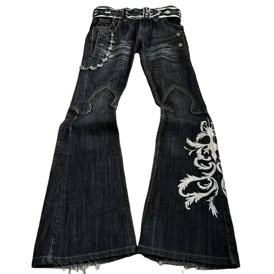 Harajuku Embroidered Jeans